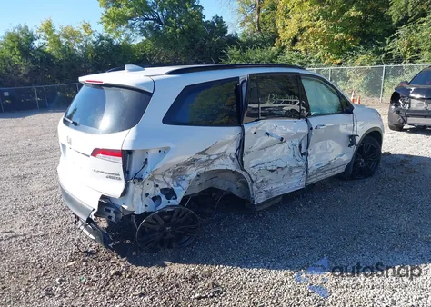 2021 Honda Pilot Awd Black Edition z USA, uszkodzony, nr VIN 5FNYF6H73MB042188